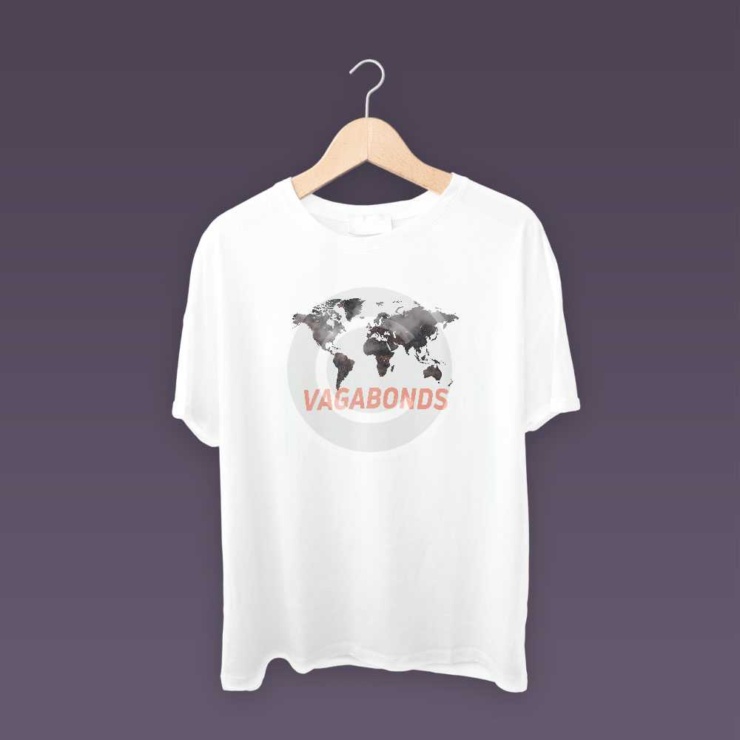 White Logo T-shirt – Image 2